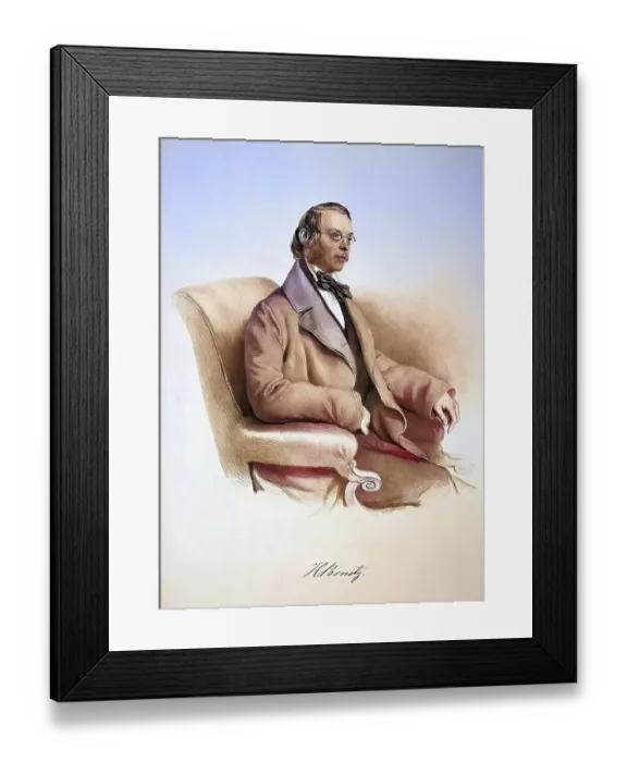 Framed Print : Hermann Bonitz (born 29 July 1814 in Langensalza (Thuringia) Framed Print : Hermann Bonitz (born 29 July 1814 in Langensalza (Thuringia)