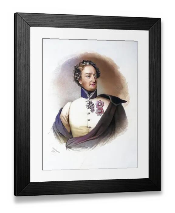 Framed Print : Hieronymus von Colloredo-Man (n) sfeld (born 30 March 1775 in Wetzlar)