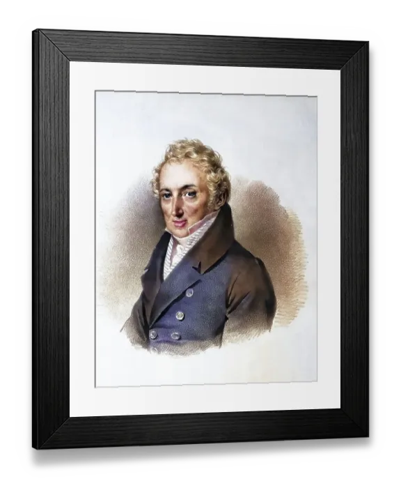Framed Print : Ignaz Franz Moselle, from 1818 Edler von Mosel