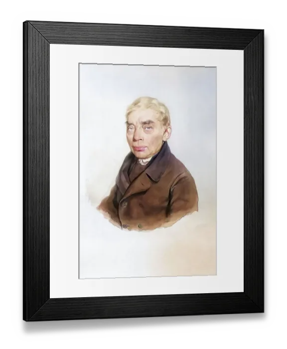 Framed Print : Johann Emanuel Veith (born 10 July 1787 in Kuttenplan)