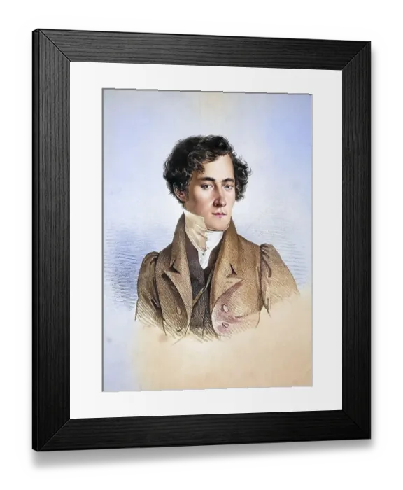 Framed Print : Johann Hoffmann (born 22 March 1803 in Vienna) Framed Print : Johann Hoffmann (born 22 March 1803 in Vienna)