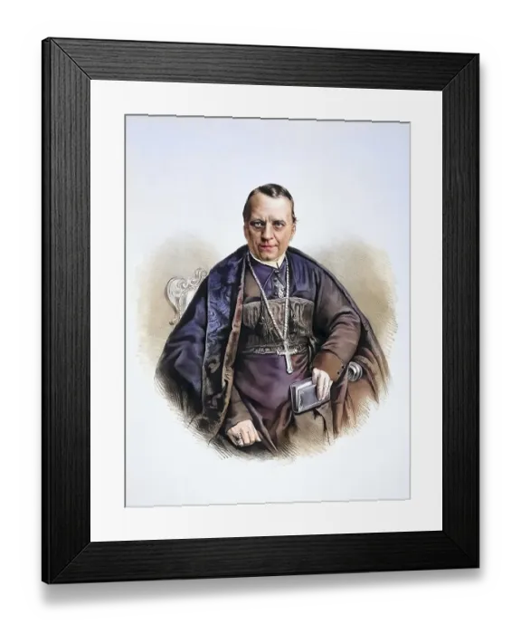 Framed Print : Johann Nepomuk Rotter 1807-1886)