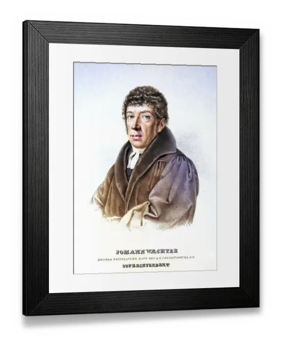 Framed Print : Johann Waechter (born 5 December 1767 in Zeben) Framed Print : Johann Waechter (born 5 December 1767 in Zeben)