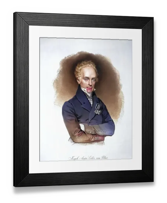 Framed Print : Joseph Anton Pilat, from 1831 Edler von Pilat Framed Print : Joseph Anton Pilat, from 1831 Edler von Pilat
