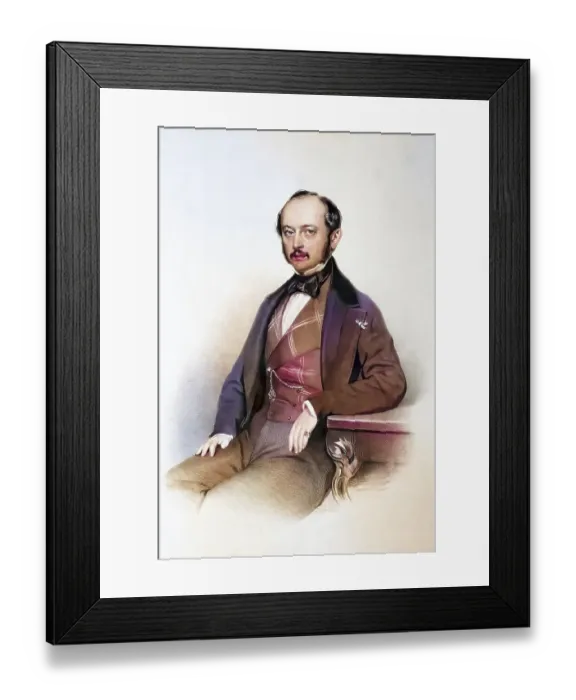 Framed Print : Josef Canofari (1790, 1872), Italian diplomat