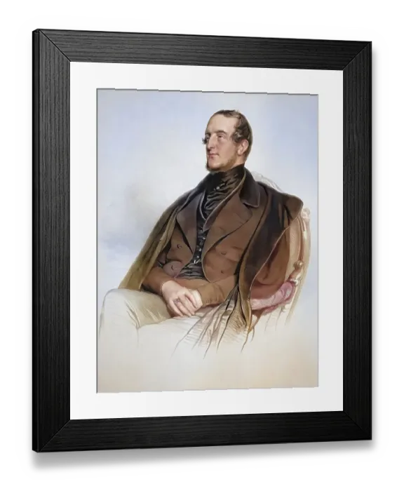 Framed Print : Josef Erwin Graf Kinsky (1806-1862) Framed Print : Josef Erwin Graf Kinsky (1806-1862)