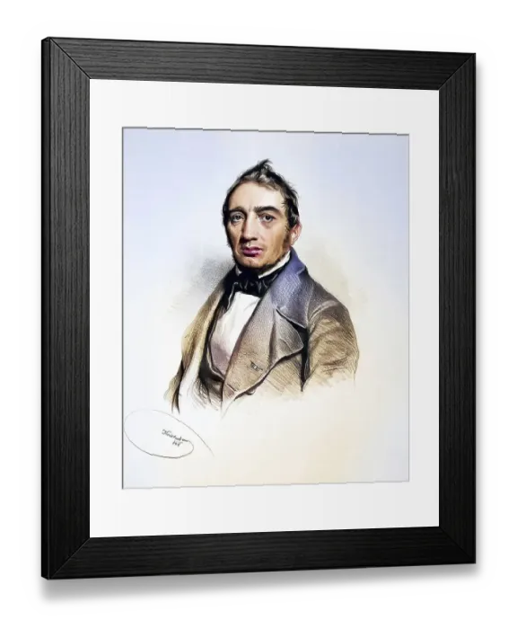 Framed Print : J. Ch. S. Czihak, doctor, physician Framed Print : J. Ch. S. Czihak, doctor, physician