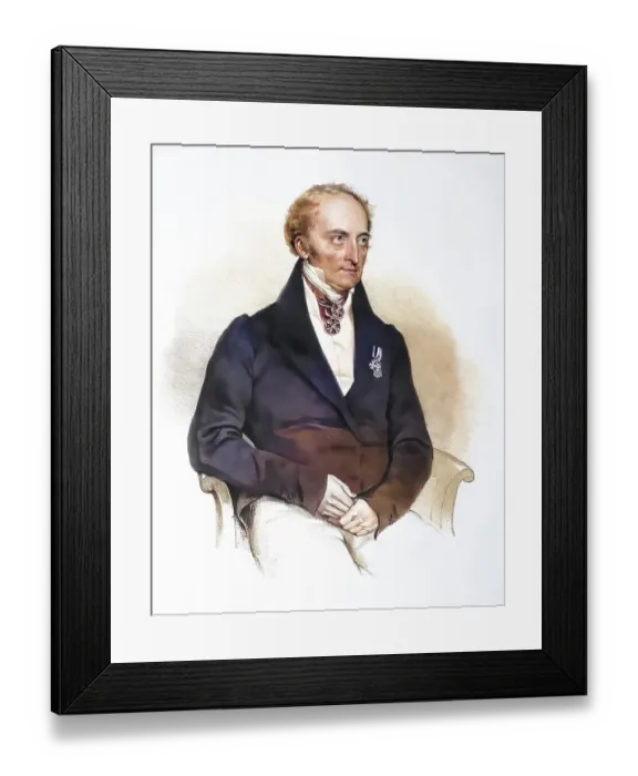 Framed Print : J. Rosner, k. k. Hofrat in Wien