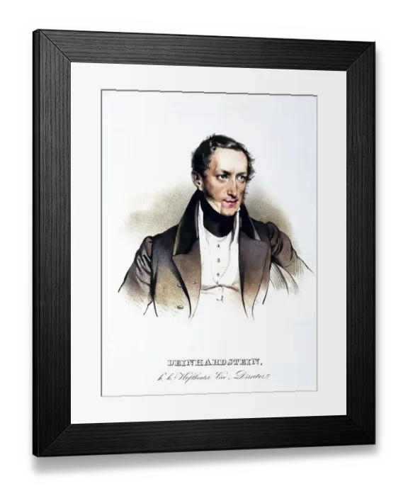 Framed Print : Johann Ludwig Deinhardstein