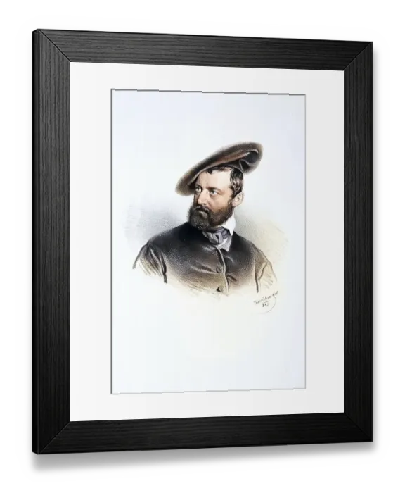 Framed Print : Johann Matthias Ranftl (born 20 January 1804 in Vienna) Framed Print : Johann Matthias Ranftl (born 20 January 1804 in Vienna)