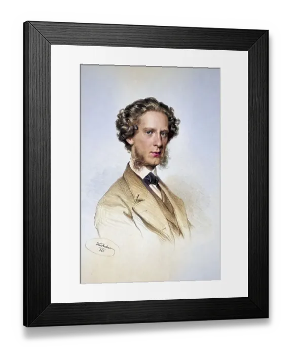 Framed Print : Friedrich, Fritz, Kriehuber (also: Bedrich Kriehuber)