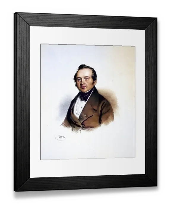 Framed Print : Josef Michael Goetz (1798-1873)