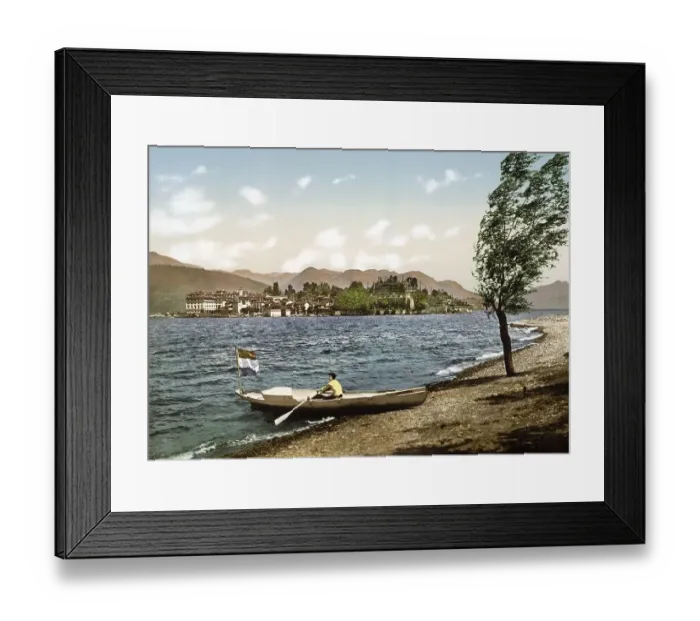 Framed Print : Isola Bella, Lago Maggiore, Italy Framed Print : Isola Bella, Lago Maggiore, Italy