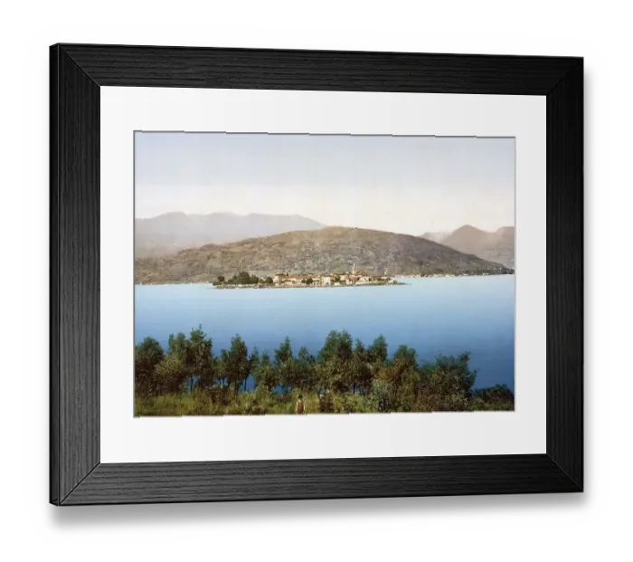 Framed Print : Isola Pescatori, Lago Maggiore