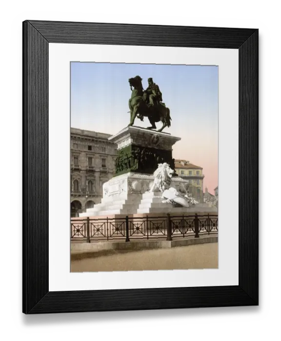 Framed Print : Denkmal fuer Viktor Emanuel, Mailand Framed Print : Denkmal fuer Viktor Emanuel, Mailand