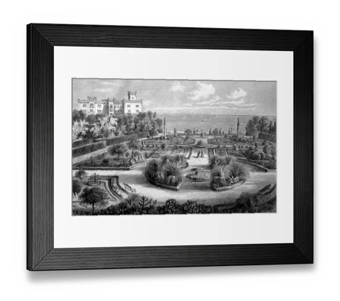 Framed Print : Miramar Castle, Castello di Miramare