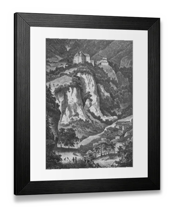 Framed Print : Tyrol Castle near Merano, South Tyrol