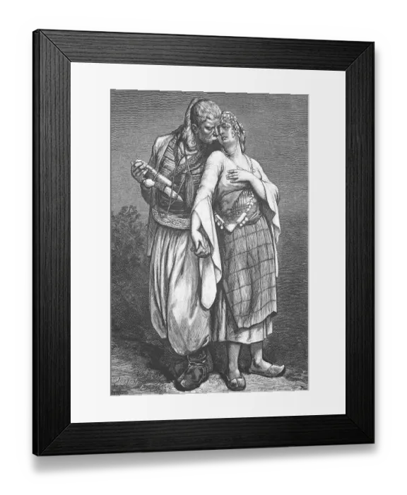 Framed Print : Betrothal among the Nosairians