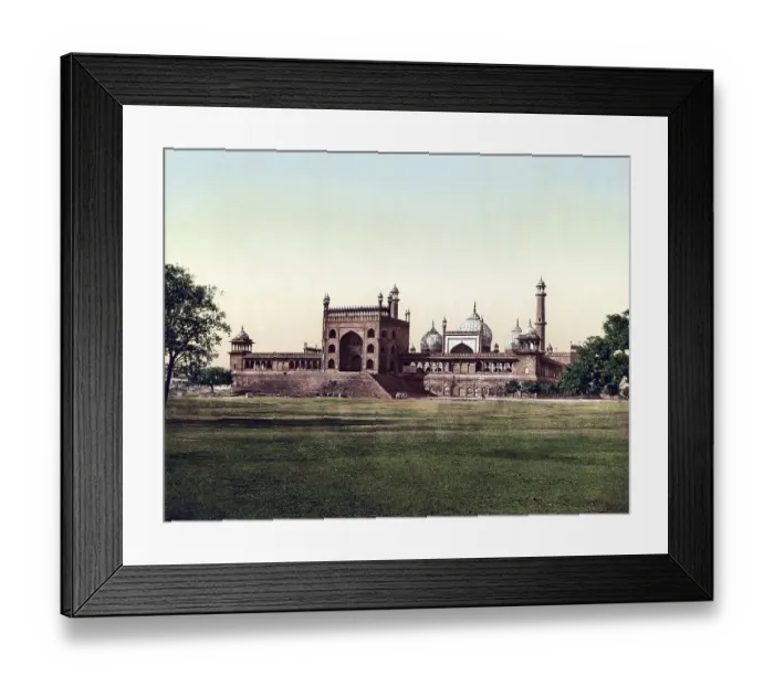 Framed Print : Jumma Musjid Gateway in Delhi, India Framed Print : Jumma Musjid Gateway in Delhi, India