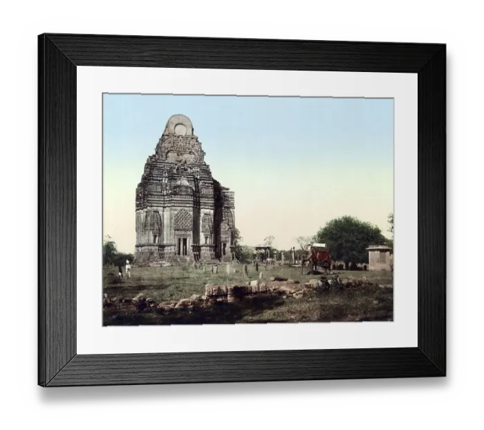 Framed Print : Delhi Mandal in Gwalior, India