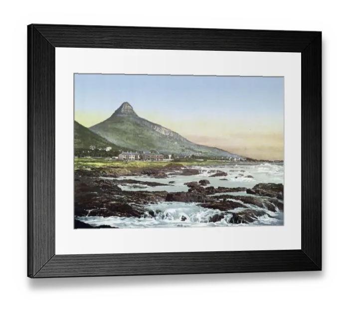 Framed Print : Lion's Head and Three Anchor Bay Framed Print : Lion's Head and Three Anchor Bay