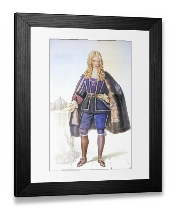 Framed Print : Joseph I (born 26 July 1678 in Vienna) Framed Print : Joseph I (born 26 July 1678 in Vienna)
