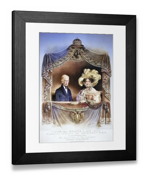 Framed Print : Franz Joseph Karl (born 12 February 1768 in Florence)