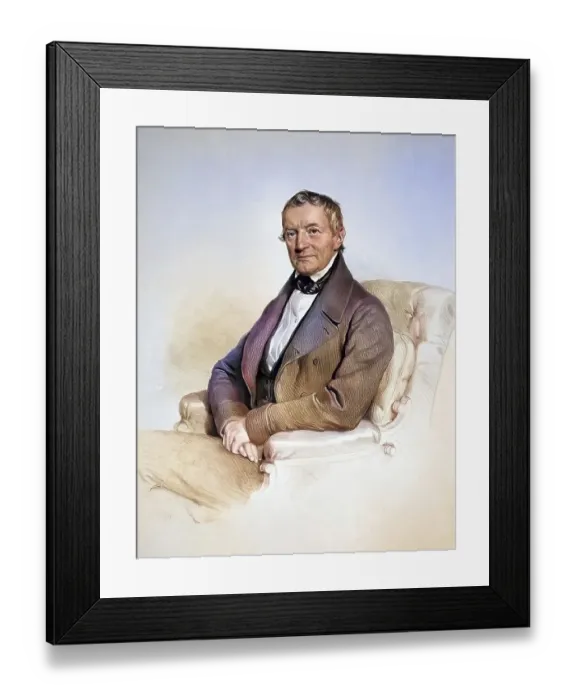 Framed Print : Karl Ritter von Kendler (1787-1839), k Framed Print : Karl Ritter von Kendler (1787-1839), k