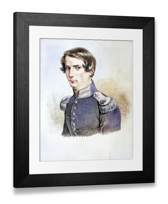 Framed Print : Karl Ritter von Rosenthal (1806-1877), k Framed Print : Karl Ritter von Rosenthal (1806-1877), k