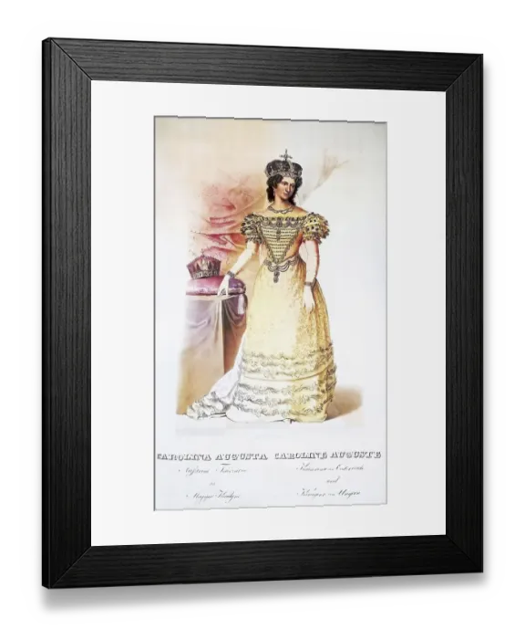 Framed Print : Karoline Charlotte Auguste of Bavaria (born 8 February 1792 in Mannheim) Framed Print : Karoline Charlotte Auguste of Bavaria (born 8 February 1792 in Mannheim)