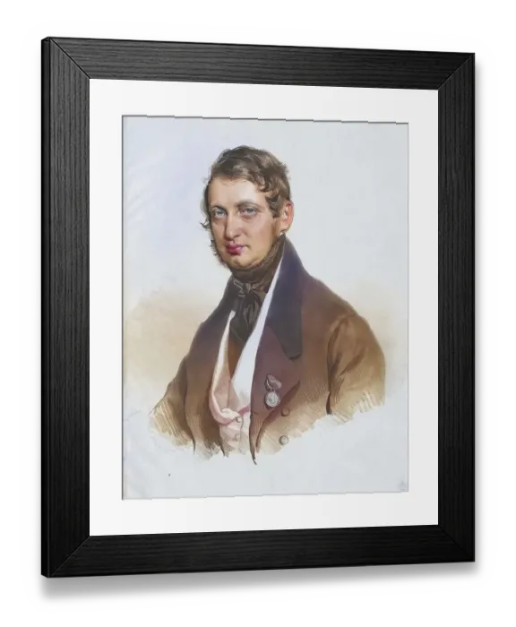 Framed Print : Franz Leibenfrost (entrepreneur) (1790-1851)