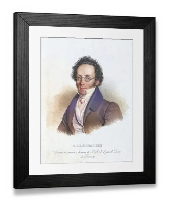 Framed Print : Maximilian Marcus Joseph Leidesdorf