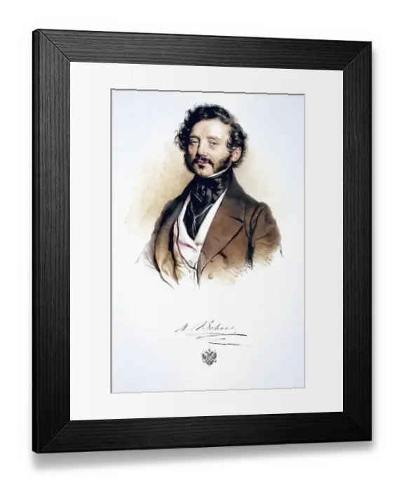 Framed Print : Maximilian Bohrer (1785-1867) German cellist and composer Framed Print : Maximilian Bohrer (1785-1867) German cellist and composer