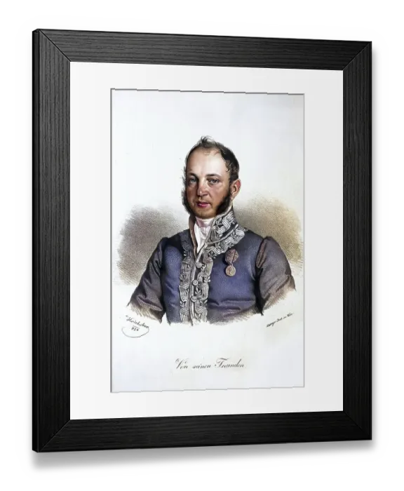Framed Print : Michael Wenzel Knoll (1778-1834) Framed Print : Michael Wenzel Knoll (1778-1834)