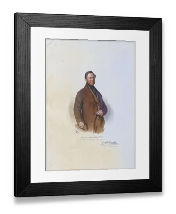 Framed Print : Anton Ernst Graf von Mittrowsky (born 16 June 1735 in Schemnitz) Framed Print : Anton Ernst Graf von Mittrowsky (born 16 June 1735 in Schemnitz)