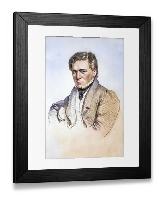 Framed Print : Moritz Ludwig von Schwind (born 21 January 1804 in Vienna) Framed Print : Moritz Ludwig von Schwind (born 21 January 1804 in Vienna)