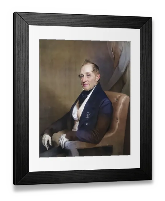 Framed Print : Ludwig Freiherr von Tuerkheim (1777-1846) Framed Print : Ludwig Freiherr von Tuerkheim (1777-1846)