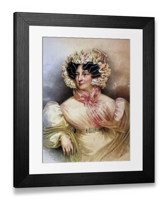 Framed Print : Marie Charlotte Kinsky (1782-1841) Framed Print : Marie Charlotte Kinsky (1782-1841)