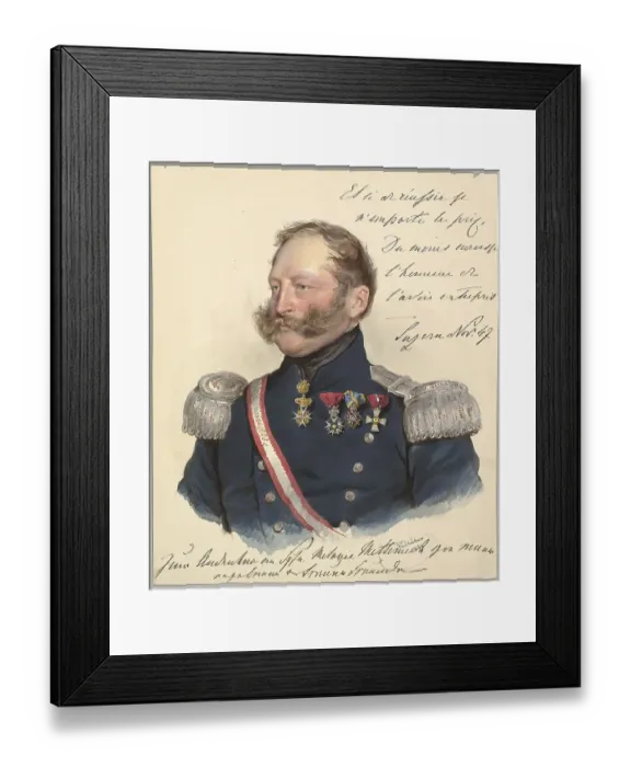 Framed Print : Friedrich Karl Fuerst zu Schwarzenberg (born 30 September 1800 in Vienna) Framed Print : Friedrich Karl Fuerst zu Schwarzenberg (born 30 September 1800 in Vienna)