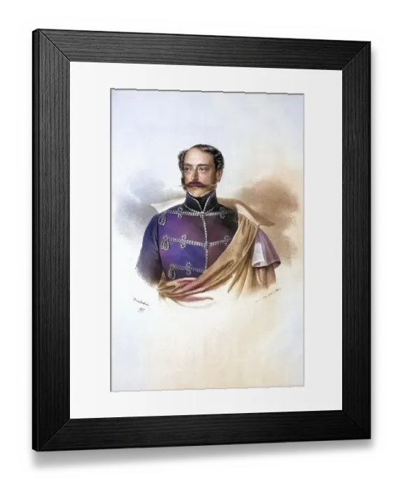 Framed Print : Count Prokop III Lazansky (1798-1868)