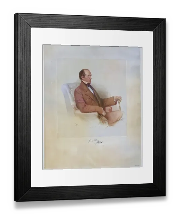 Framed Print : Franz Xaver Riepl (born 29 November 1790 in Graz)