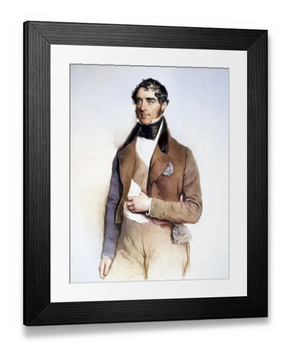 Framed Print : Sir Robert Gordon (1791-1847), English diplomat
