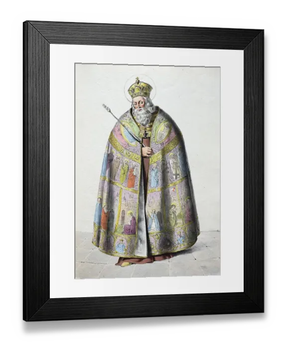 Framed Print : Stephen I the Saint, Sanctus Stephanus Framed Print : Stephen I the Saint, Sanctus Stephanus