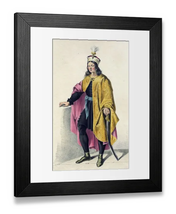 Framed Print : Stephen III, III. Istvan (born 1147) Framed Print : Stephen III, III. Istvan (born 1147)
