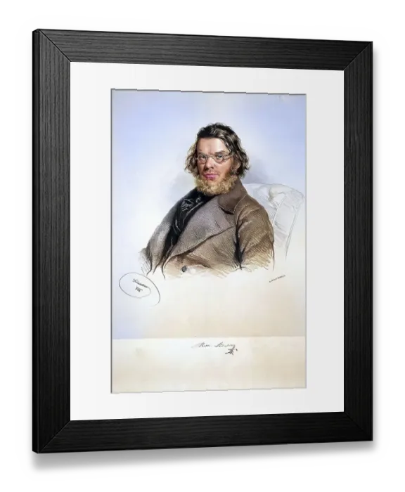 Framed Print : Thomas Lederer (1891-1874) Doctor Framed Print : Thomas Lederer (1891-1874) Doctor