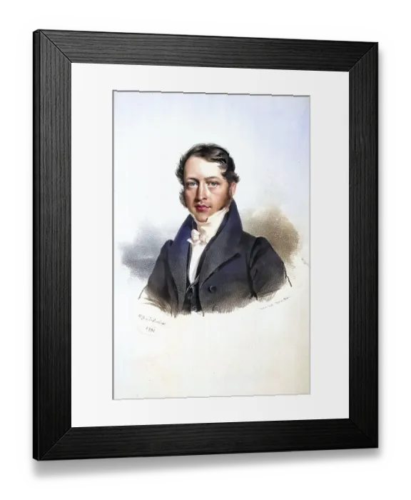 Framed Print : Valentin Mack Senior (1794-1887)