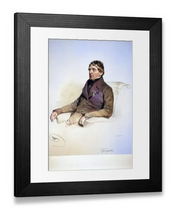Framed Print : Wenzel Gustav von Kopetz (1782-1857)