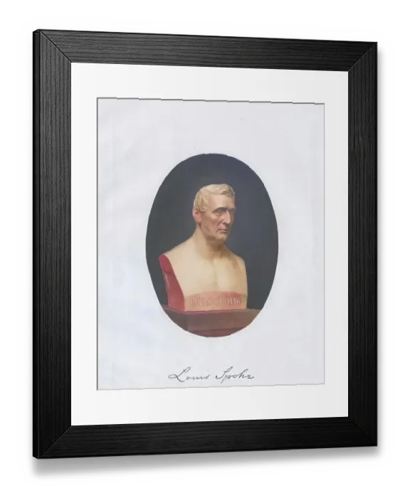 Framed Print : Louis Spohr (born April 5, 1784 in Braunschweig) Framed Print : Louis Spohr (born April 5, 1784 in Braunschweig)