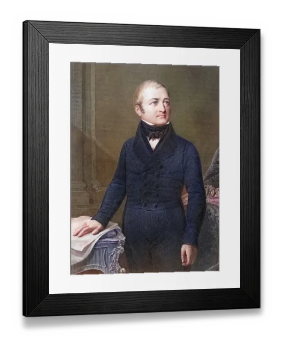 Framed Print : Marie Joseph Louis Adolphe Thiers 1797 to 1877 French statesman
