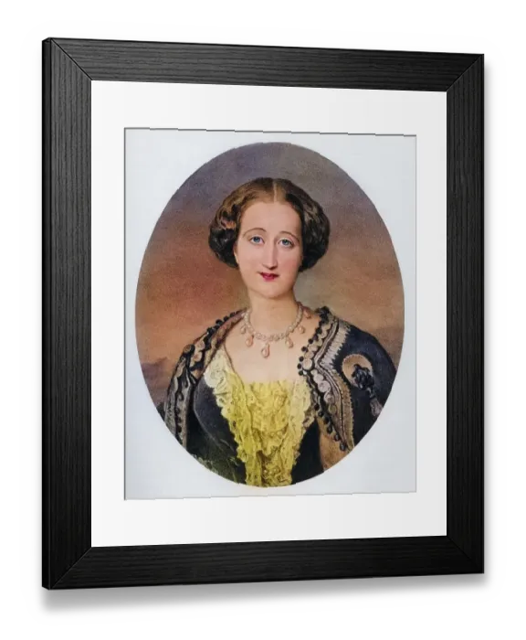Framed Print : Maria Eugenia Ignacia Augustina Palafox de Guzman Portocarrero & Kirkpatrick 9th Countess of Teba 1826-1920 Empress Framed Print : Maria Eugenia Ignacia Augustina Palafox de Guzman Portocarrero & Kirkpatrick 9th Countess of Teba 1826-1920 Empress